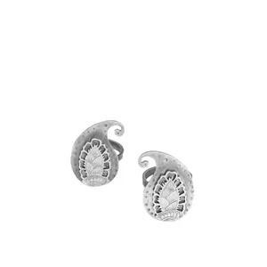 Gold Nera Silver Tarnish Look Big Size Toe Rings with Paisley Design, Inspired by Indian Style, Perfect for Graceful Girls and Adjustable Toe Band for Women