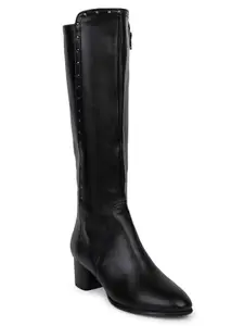 Elle Women's Zip Boots Colour-Black, Size-UK 4