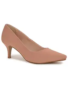 Bata Womens Woody Pump Heels, (7515065), UK 6 Pink