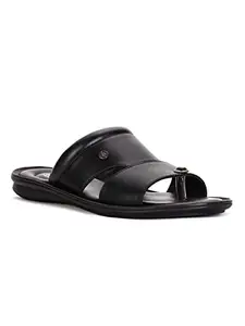 Bata Men REFLEX CTH Black Sandals, Size- 10