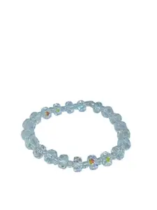 Handcrafted Multicolored Glass Bead Bracelet, Holi Design, Festival Collection