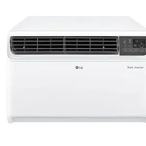 LG 1.5 Ton 3 Star DUAL Inverter Window AC ( Convertible 4-in-1 cooling, 4 Way Air Swing, HD Filter, 2024 Model, TW-Q18WUXA)