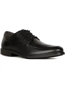 Hush Puppies Mens Turner MT Oxford Formal Shoes, Black, (8246291), UK 10