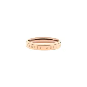Daniel Wellington Unisex Classic 70 Double Plated Stainless Steel Ring (316L) Rose Gold