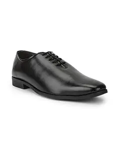 Liberty Men Srg-305E Black Formal Derby Shoes-9 UK(43 EU)