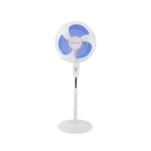 KETVIN Plastic, Metal Pedestal Fan - 3 Blade - 16Inch For Home (White, 16Inch) price in India.