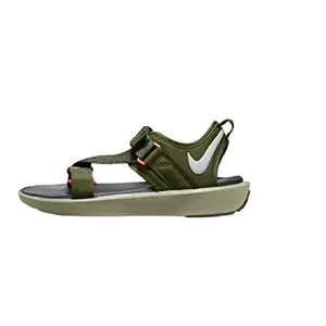 Nike Mens Vista Sandal Rough Green/Wolf Grey-Matte Olive Running Shoe - 6 UK (6.5 Us) (Dj6605-300)