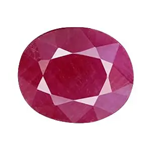 STONEFLEX Manik Stone Certified Burma Ruby Stone (4.25 Ratti)