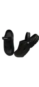 Men's Lightweight Garden Clogs – Ventilated Slip-On Work Shoes, Comfortable Waterproof Outdoor Garden Shoes, Available in 3 Colors (Black, UK Footwear Size System, Adult, Women, Numeric, Medium, 9)