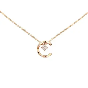 Anti-Tarnish Diamond Pendant with Chain | Fashion Jewellery Classic Dancing Diamond Necklace | Valentine Gifts for Women & Girls