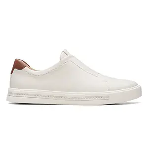 Clarks Un Maui Easy White Leat UK-3