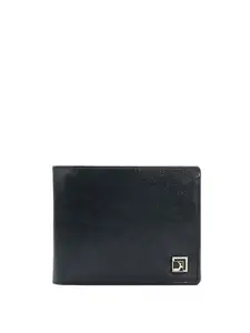 Da Milano RFID Protected Leather Wallet for Men with Card Slot - Dark Blue