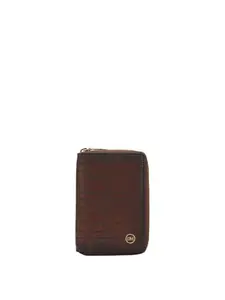 Da Milano Leather Card Holder for Men & for Women - Brown