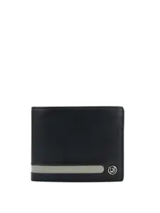 Da Milano Genuine Leather Black Bifold Men Wallet with Card Slot (10593OL)