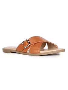 Bata womens KYLA Brown Sandal - 4 UK (5613005)