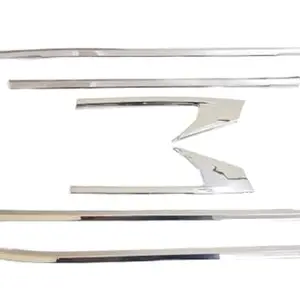 PRIOR Steel Lower Window Frame Kit/Window Garnish for KIA SELTOS| Set of 6 pcs | Lifelong Guarantee Against Rust | OEM Type Proper Fitment