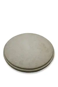 Lucknow Marbles 10 inch White makarana chakla Marble Chakla/Marble Roti Maker/Marble Rolling Board
