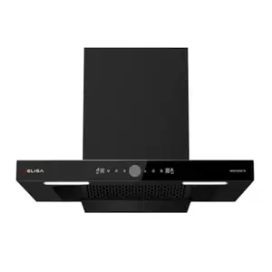 Elisa Orbit BLDC Black Wall Mounted Kitchen Chimney 75 CM