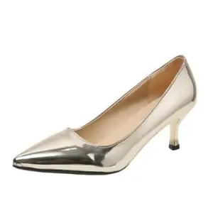 GLO GLAMP Trending and Stylish Sandal for Women's And Girl's (gold, 5)