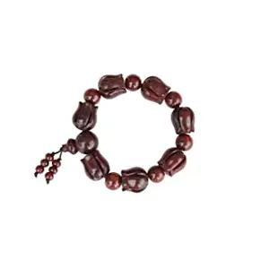 KC PRODUCTS® Red Sandalwood Bracelet/Lal chandan Bracelet/Lotus Design Sandalwood Bracelet For Men & Women