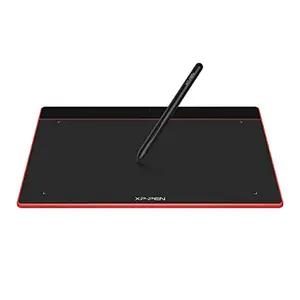 XP-Pen Deco Fun L Red Graphics Tablet 10 x 6.27 Inch Pen Tablet with 8192 Levels Pressure Sensitivity Battery-Free Stylus, 60 Degrees of tilt Action and Android Support price in India.
