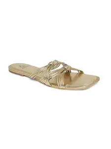 Tao Paris Verona Light Gold Flats - Elegant and Comfortable Women's Footwear!
