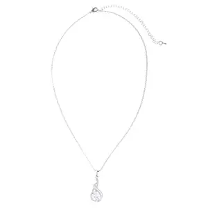 Bnf Fashion Silver Crystal Rhinestone Pendant Necklace|Collectibles|Collectibles