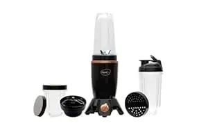 Pigeon by Stovekraft Nutri Mixer | Grinder Juicer Blender Smoothie Maker All-in-1 Machine | 900 Watts | 3 Unbreakable Jars - Smoothie Jar 0.8L, MultiUse Jar 0.5L, Dry Grind Jar 0.2L | Jar & Sipper Cap