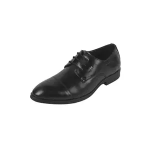 Metro Men's Black Formal Shoes Moccasins UK/9 EU/43(19-651)