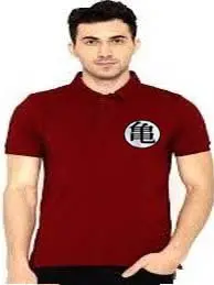 Indian fashion store Men's poloKame Symbol t-Shirt Half Sleeve Maroon Tshirt Dragon Ball Cotton Kakashi Uchiha Clan Symbol t-Shirt Black Mens Naruto Anime Women (XX-Large)