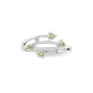 Mia by Tanishq Playful Petals Silver Finger Ring