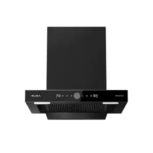 Elisa Orbit BLDC Black Wall Mounted Kitchen Chimney 60 CM