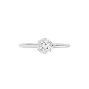 Mia by Tanishq 93 Kt Bright Classic Silver Finger Ring