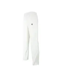 SG Cricket Pant SG Club JR/XS Polyester Cricket Pant, XS (White)