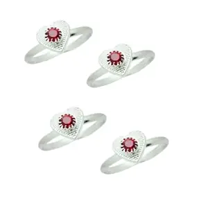 Shree Ananya Jewels Silver Toe Ring for Women, Pack of 1