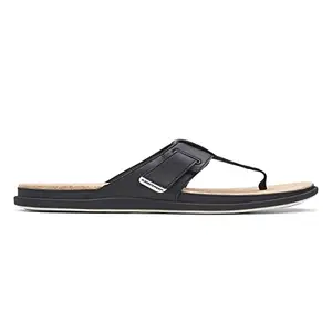 Clarks Women's Step June Reef Black Sandal-5 Kids UK (26144112)