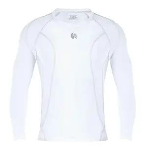 DSC Full Sleeve Compression Top, Large (White)