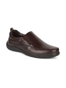 Bata Mens Sara Slipon Formal Shoes, Brown