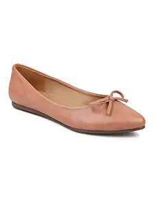 Inc.5 Ballerina Shoe for Womens Peach