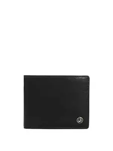 Da Milano Genuine Leather Black Bifold Men Wallet with Multicard Slot (0418OL)