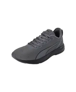Puma Unisex-Adult Accent Cool Dark Gray-Black Running Shoe - 8 UK (19551515)