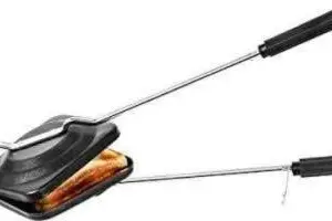 Bekner Non-Stick Grill Sandwich Toaster,Sandwich Maker,Gas Toaster, 200 W Pop Up Toaster