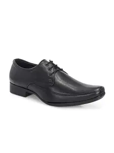 Azzaro Black Formal Lace UP Shoe for Men Derby Shoes Designed for All Occasions | Perfect Lightweight, Comfortable Formal Wear with Cushioned Footbed | Color: Black, Size: 10