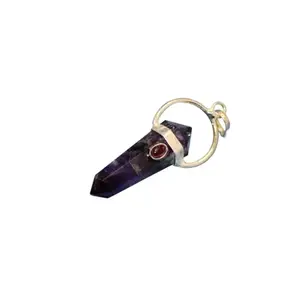 Amethyst double Terminated pendant