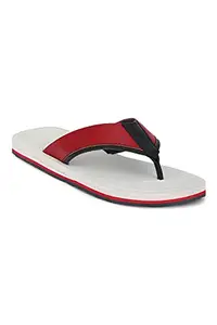 Louis Philippe Red Flip Flops