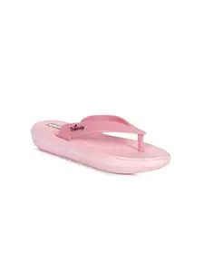 AADI Women's Pink EVA Breathable | Stylish | Anti-Skid | Comfortable Slides/Casual Flip Flop & Slippers