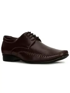 Bata Men's Lace-up Formal Shoes - Brown (8UK) (8214159)