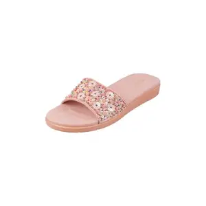 Mochi Women Ethnic Slide Sandal UK/4 EU/37 (41-4043)