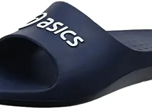 ASICS Men's AS001 Slide & FlipFlop - (11 UK / 12 US, Indigo Blue/White)
