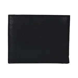 Leatherman Fashion LMN Men's Black Genuine Leather Wallet